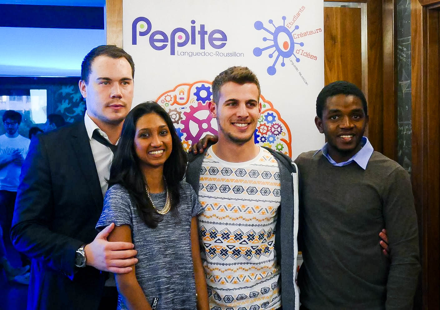 L'équipe de l'ECI lors du closing