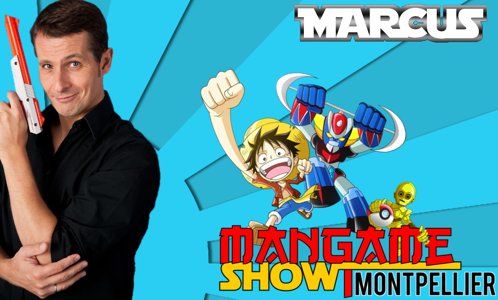 Marcus pour la 1ère édition du Mangame Show