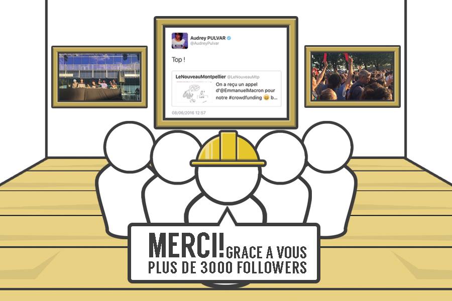 Le Nouveau Montpellier atteint les 3000 abonnés sur twitter !