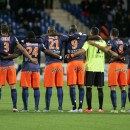 Le 11 du MHSC avant le début d'une rencontre.