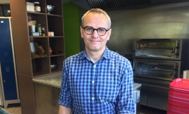 Le gérant de l’ Olive, un restaurant situé au quartier Richter.