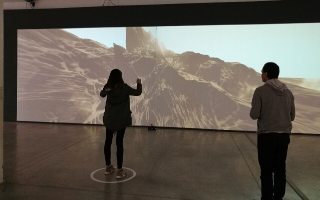 Une oeuvre de l'exposition "Résonances Magnétiques" à la Panacée Montpellier. C.P : S.B