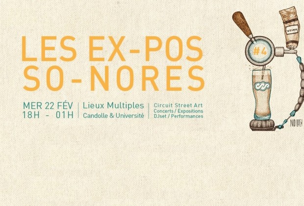 Visu des expos sonores organisées par Weven à Montpellier.