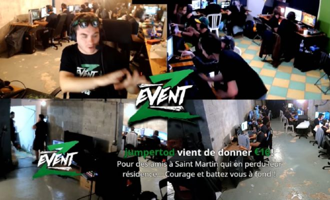Capture d'écran YouTube pour le Z event Montpellier