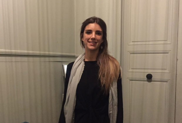 Julie Artis lors d'un happy@work au Come'N'Work. C.P : F.A