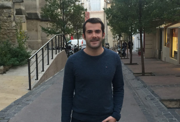 Fabien Boyaval, créateur de l'application « Mon Chaperon » Montpellier. C.P : F.A
