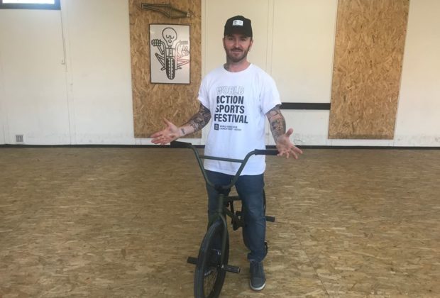 Alex Jumelin quadruple champion du monde de BMX Flat C.P: N.S