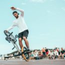 Démonstration de BMX Flat, l'une des épreuves des 24h Saint-Pierre. C.P. : Hurricane
