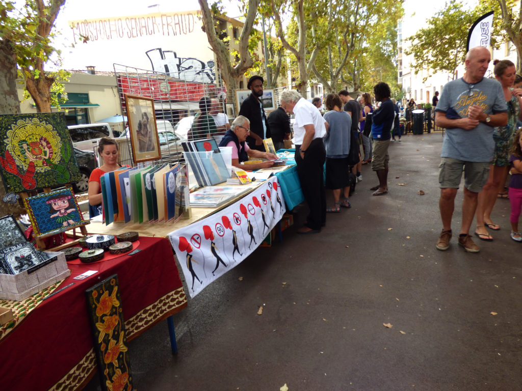 Expositions d'artistes de tout genre à Figuerolles © Alexia Point