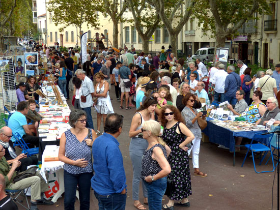 Le salon des livres et des arts au quartier Figuerolles de Montpellier © Alexia Point
