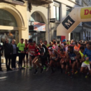 Départ du 20km de Montpellier lors de la 33ème édition, le dimanche 27 novembre 2016. CP : F.A