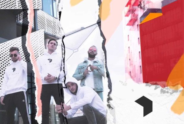 L'affiche de la mixtape du groupe de rap Le Cube, intitulée UN3. Montpellier