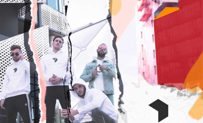 L'affiche de la mixtape du groupe de rap Le Cube, intitulée UN3. Montpellier