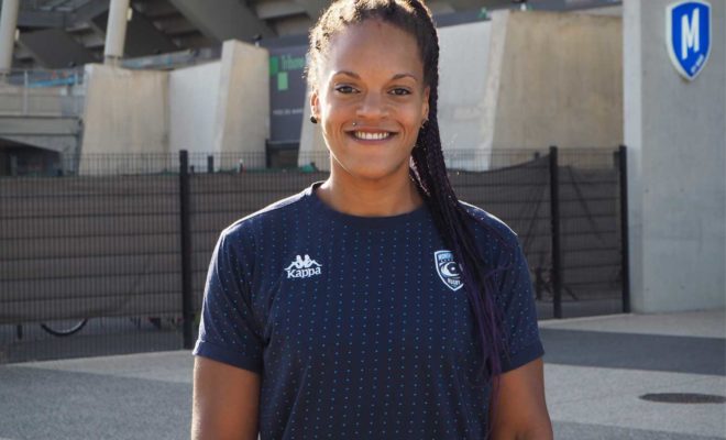 Safi N'Diaye, la capitaine du Montpellier Rugby Club. C.P : F.A