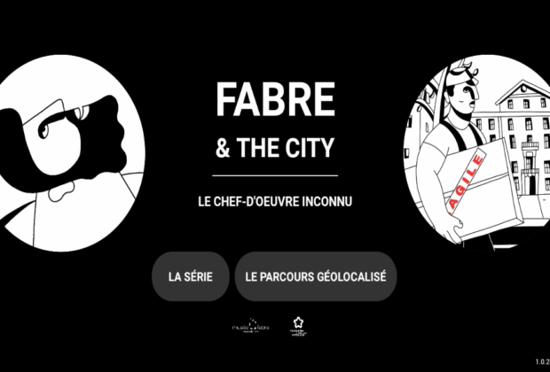 Page d'acceuil de Fabre and the city. C.E