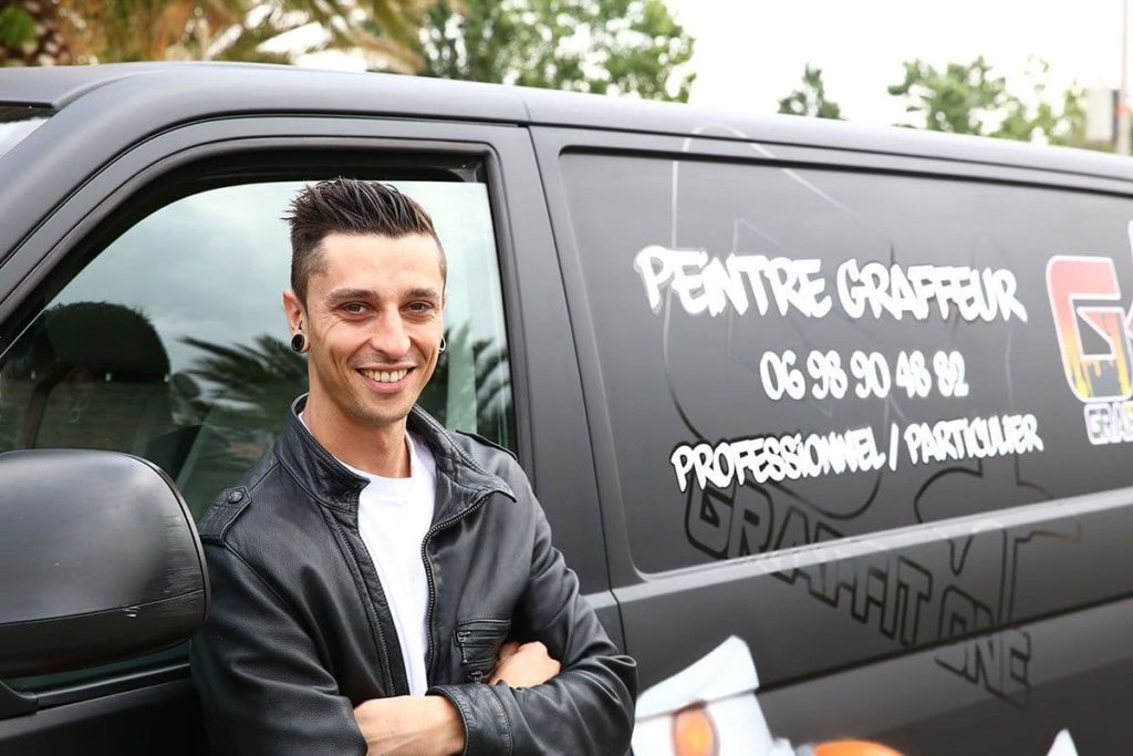 "Hista" graffeur de Montpellier.