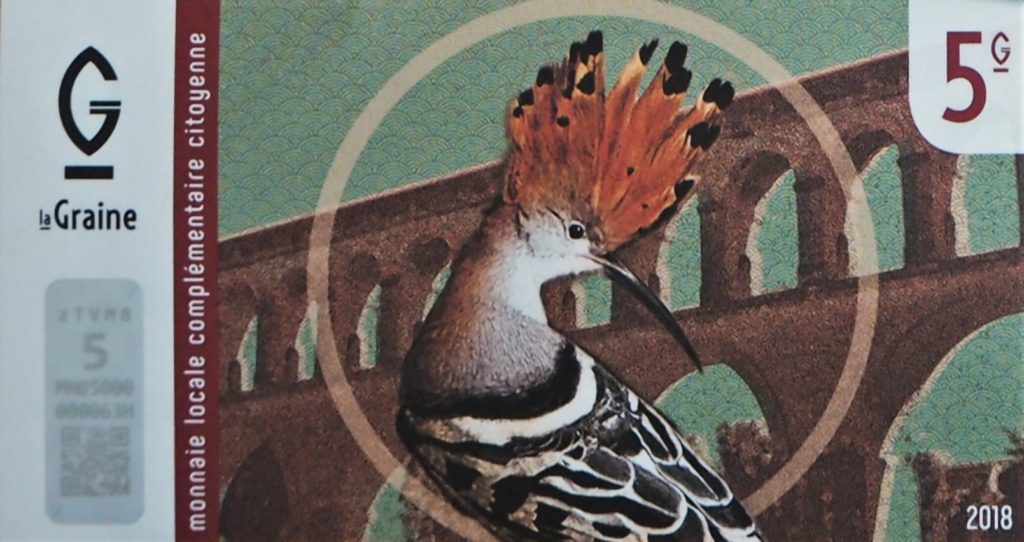 La monnaie locale de Montpellier, la Graine, fête ses un ans.